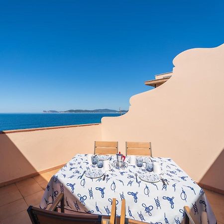 Sea Front Terrace Marco Polo Apartment อาลเกโร ภายนอก รูปภาพ